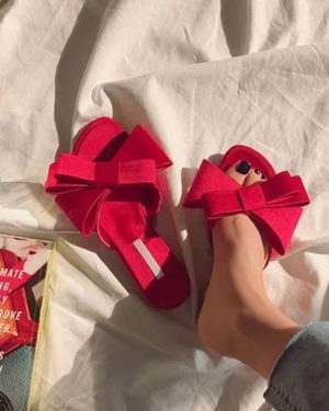 Butterfly Knot Open Toe Sandal