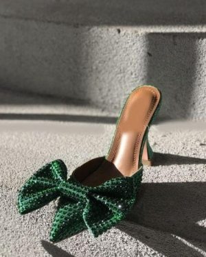 Elegant Bow Mules