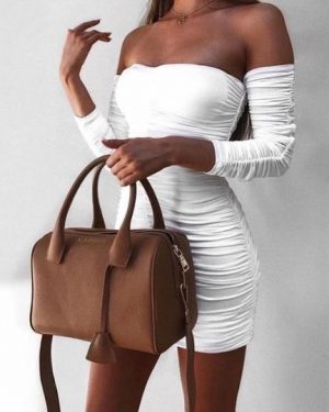 Sally Ribbed Dress