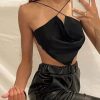 Cora Backless Satin Top - Image 4