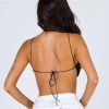 Cora Backless Satin Top - Image 2
