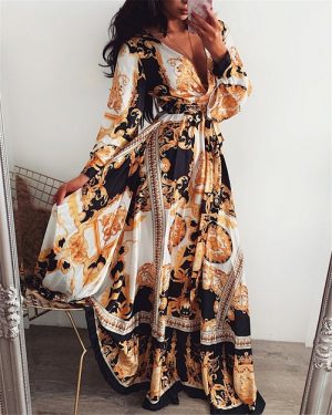 Flora Print Dress