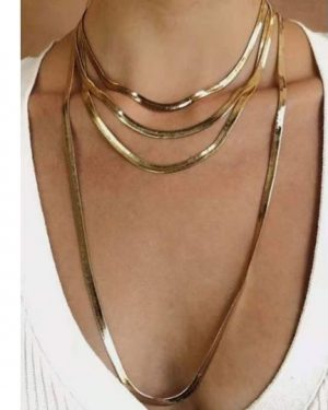 Vintage Layered Simple Necklace