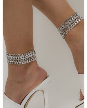 Simple Metal Fashion Anklet Sets