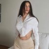 Gracie Cropped Blouse - Image 2